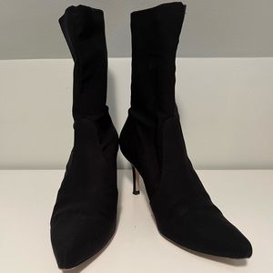 Stuart Weitzman sock booties size 7